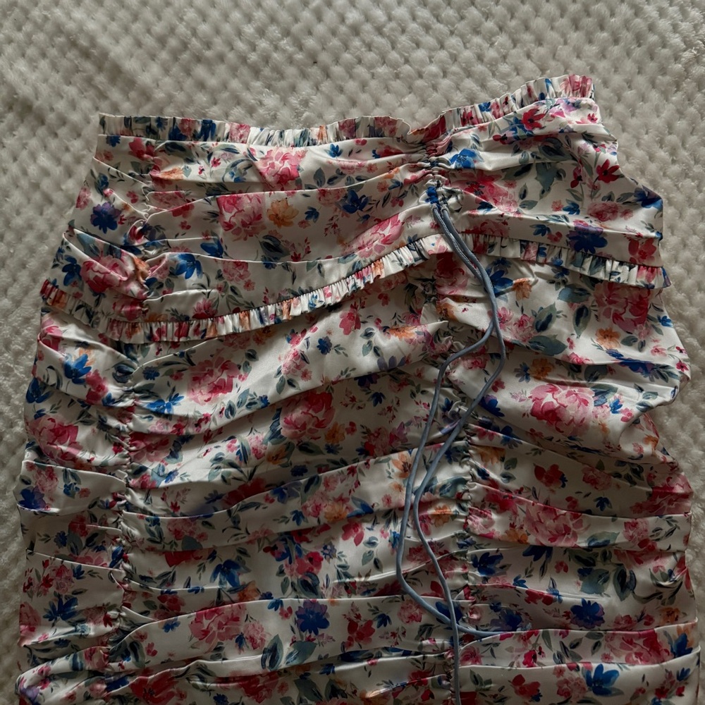 Floral Ruffle Skirt - Picture 6 of 6